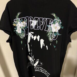 Darc Sport Wolves - Island Premium (Cap Sleeve) Tee - Black- XL